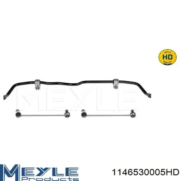 Стабілізатор передній стійкості Meyle 1146530005HD ціна, від 209.27 USD