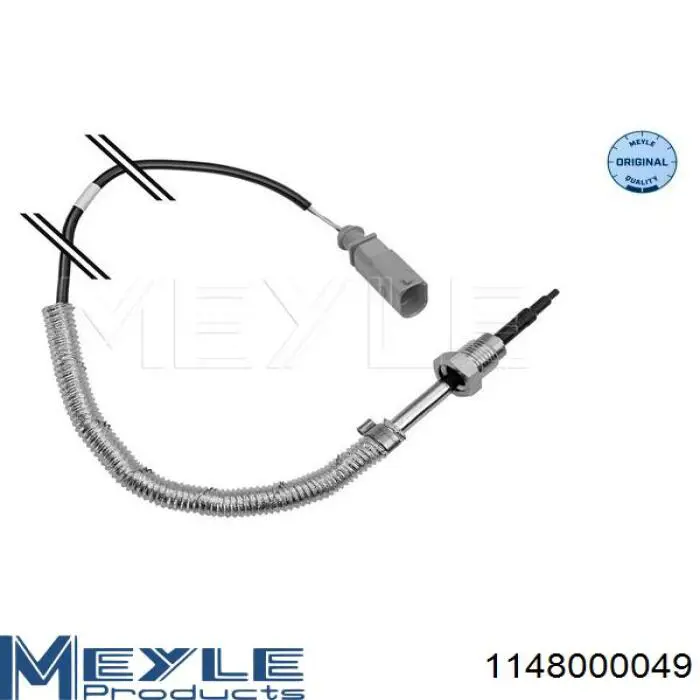Датчик температури відпрацьованих газів (ВГ), після фільтра сажі 1148000049 Meyle