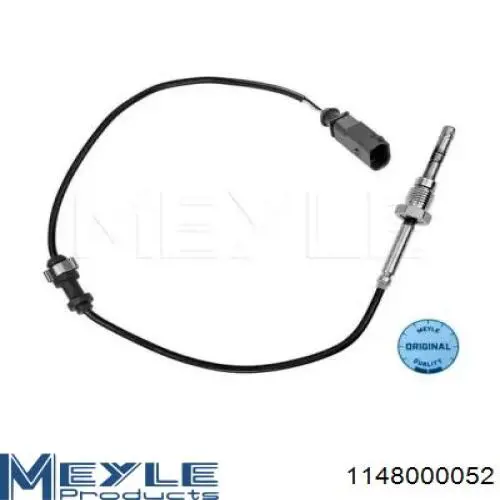 Купити 6PT014494061 HELLA Датчик температури відпрацьованих газів (ВГ), після фільтра сажі
