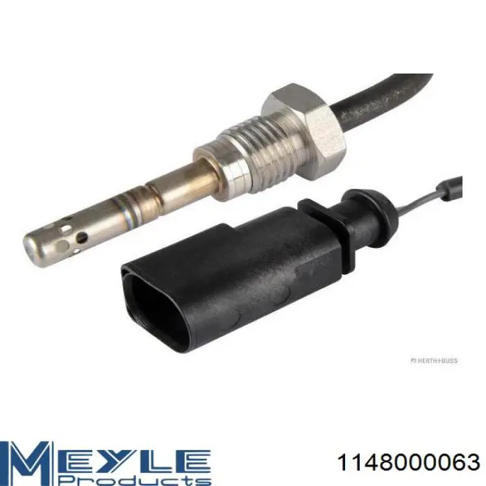 Купити 1148000063 Meyle Датчик температури відпрацьованих газів (ВГ), перед турбіною