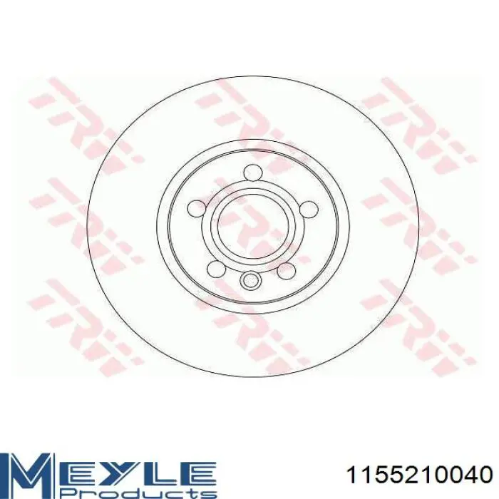 Гальмівні диски передні TX7389 Tomex
