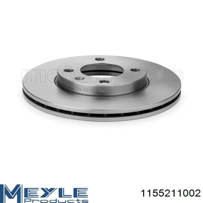 1155211002 Meyle диск гальмівний передній