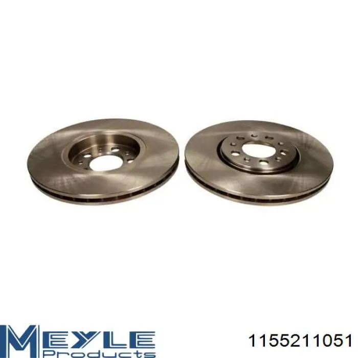 Диск гальмівний передній Rotinger RT2879GLT5