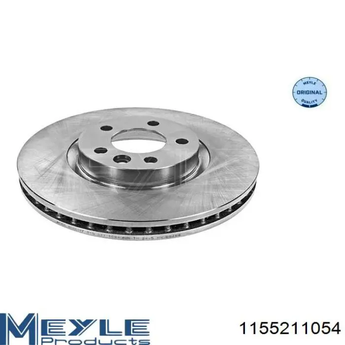 1155211054 Meyle диск гальмівний передній