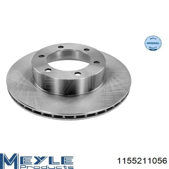 Гальмівні диски передні 1155211056 Meyle