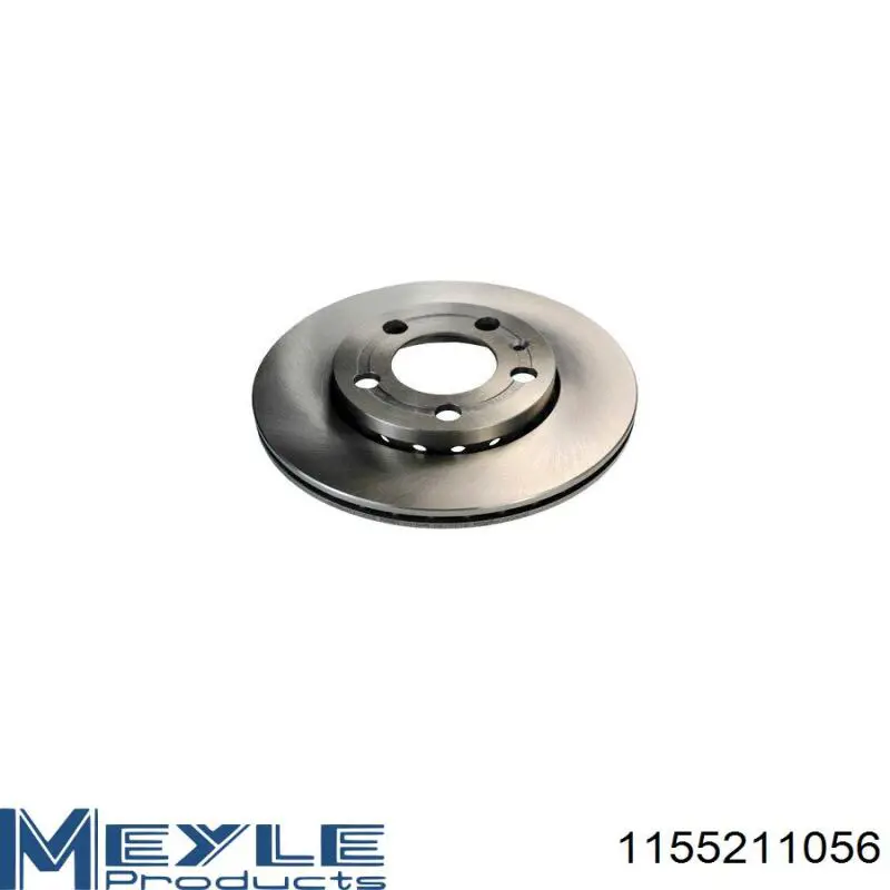 Диск переднього гальма Meyle 1155211056 ціна, від 24.92 USD