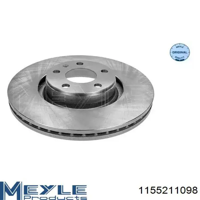 Купити 1155211098 Meyle Ротор гальмівний