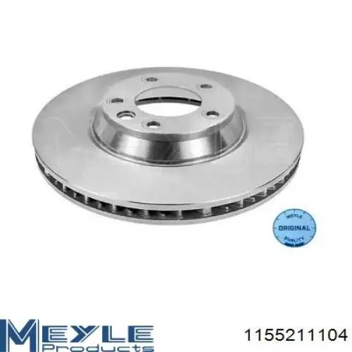 1155211104 Meyle диск гальмівний передній