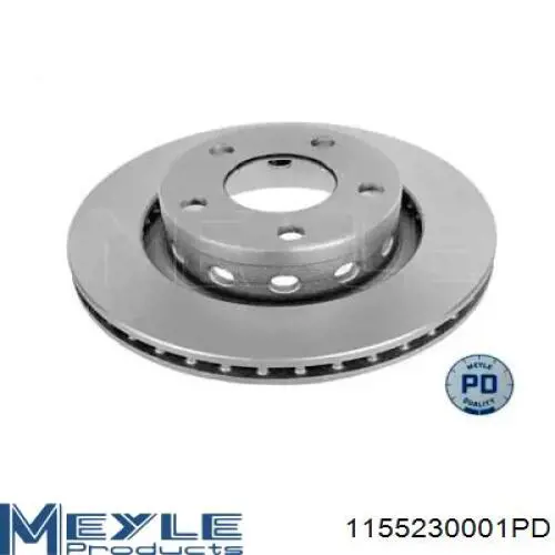 Гальмівні диски 1155230001PD Meyle