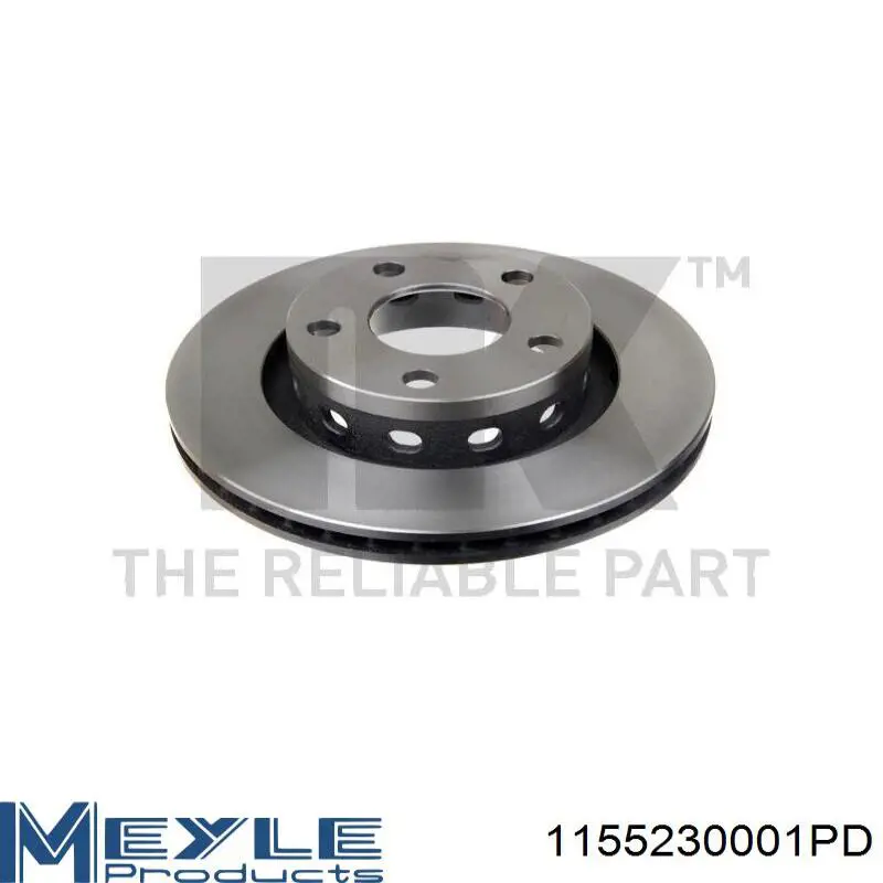 Задні дискові гальма Meyle 1155230001PD ціна, від 26.35 USD