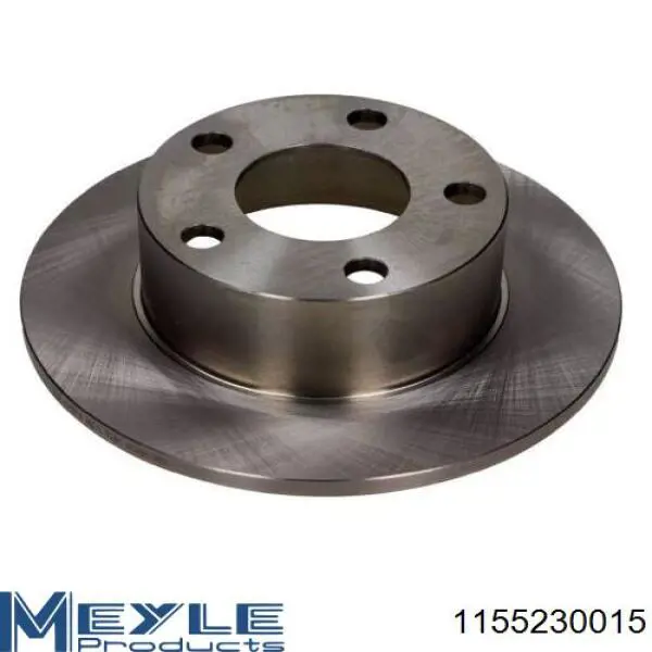 230395C Metelli диск гальмівний задній