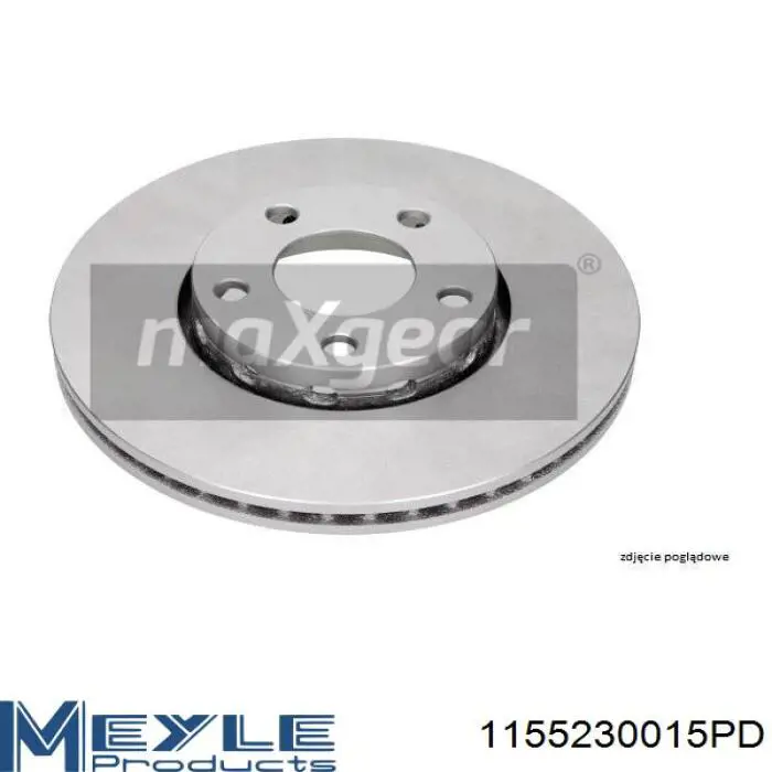Задні дискові гальма Meyle 1155230015PD ціна, від 24.82 USD