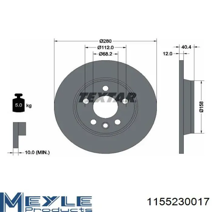 Гальмівні диски RM3017 Goodrem