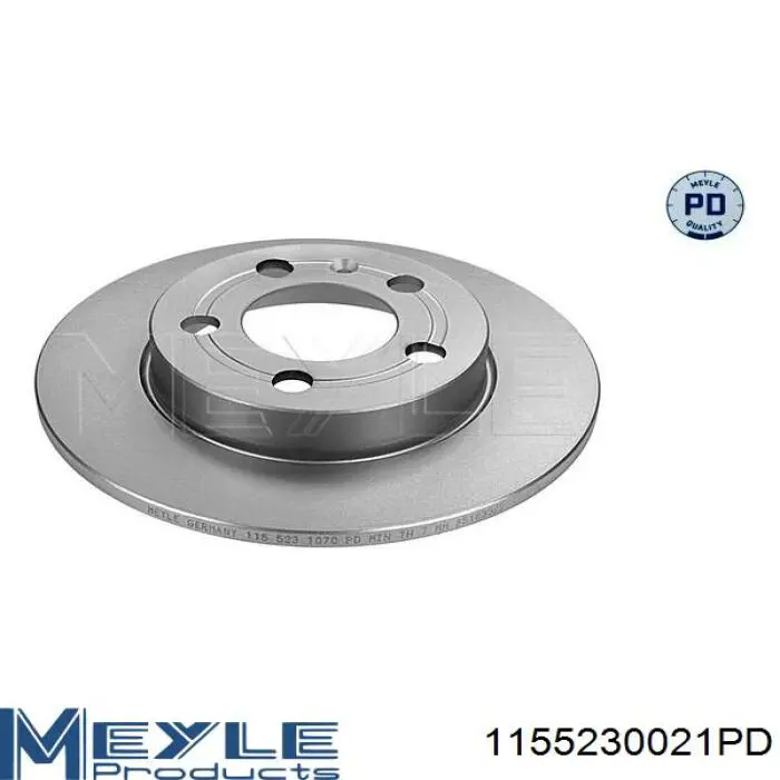 Диск гальмівний задній 8914875 Brembo