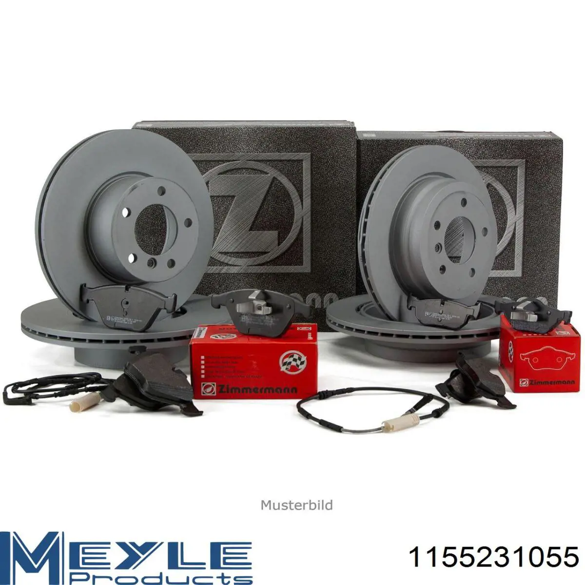 Гальмівні диски 1155231055 Meyle