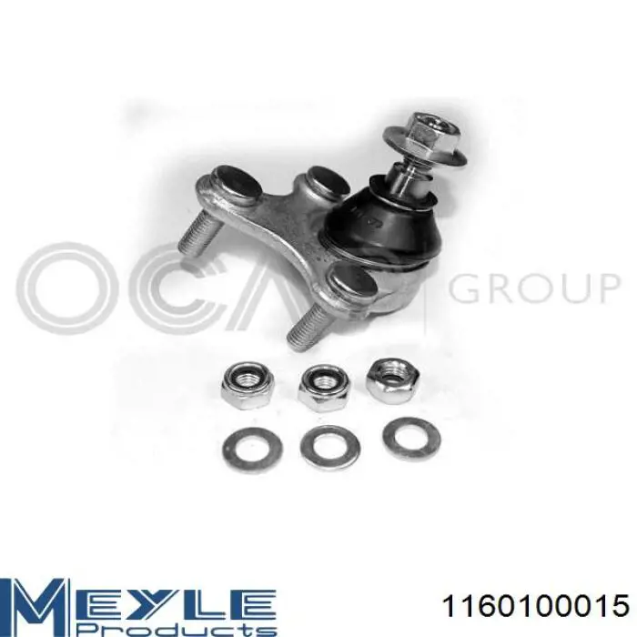 Купити RL107365W Raiso Кульова опора, нижня, ліва