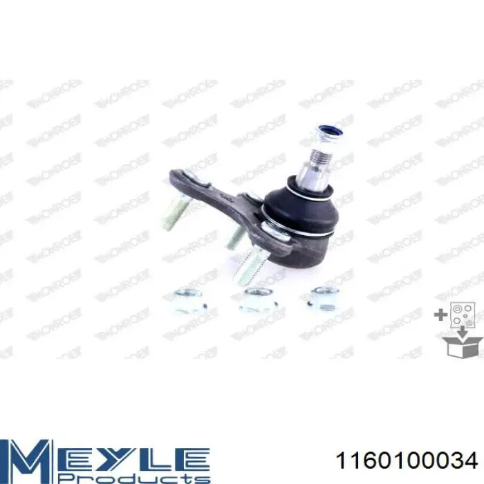 Кульова опора, нижня, права AND 3L407008 ціна, від 10.20 USD