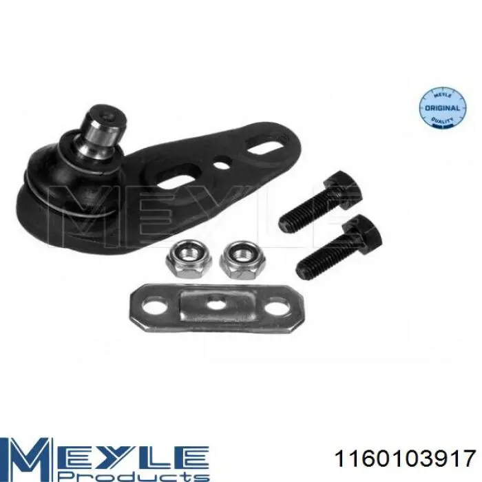 Купити 1160103917 Meyle Кульова опора, нижня, ліва