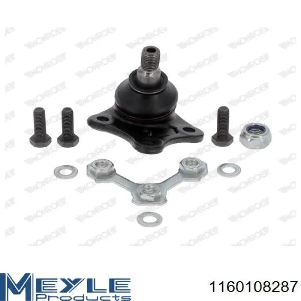 Кульова опора, нижня, ліва Sasic SAS9005266 ціна, від 11.25 USD