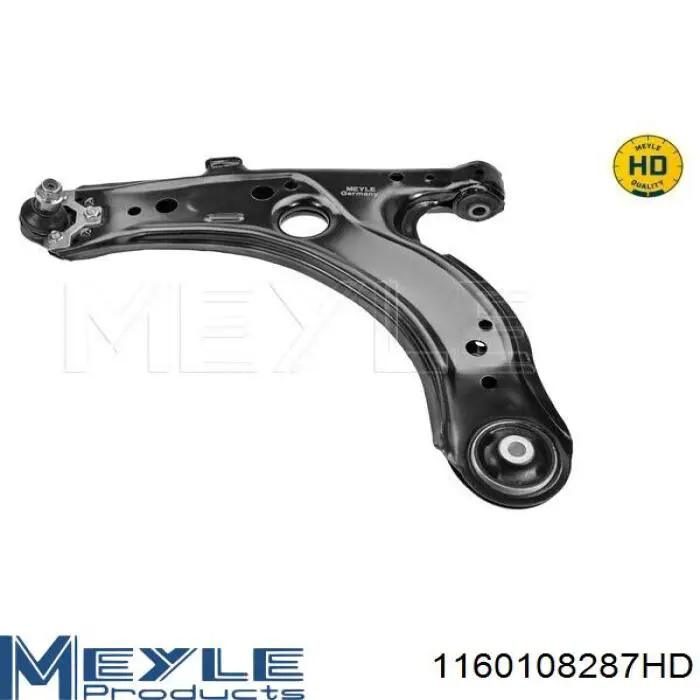 Кульова опора, нижня, ліва Meyle 1160108287HD ціна, від 14.94 USD