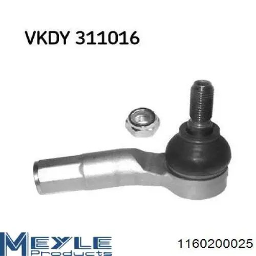 Наконечник рульовий Rider RD322937593 ціна, від 7.95 USD