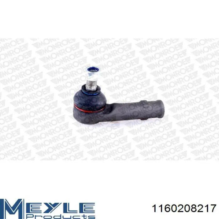 Накінечник рульової тяги, зовнішній Meyle 1160208217