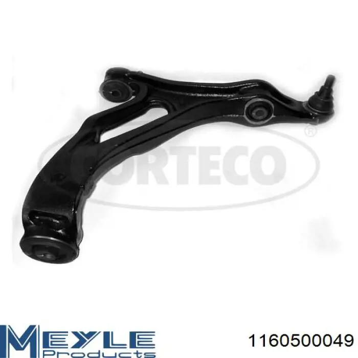 Важіль передній лівий Meyle 1160500049 ціна, від 165.85 USD