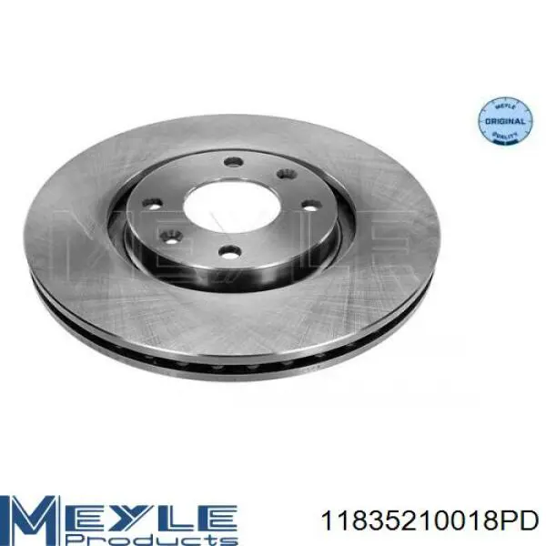 Диск переднього гальма Autotechteile 5040008 ціна, від 39.08 USD