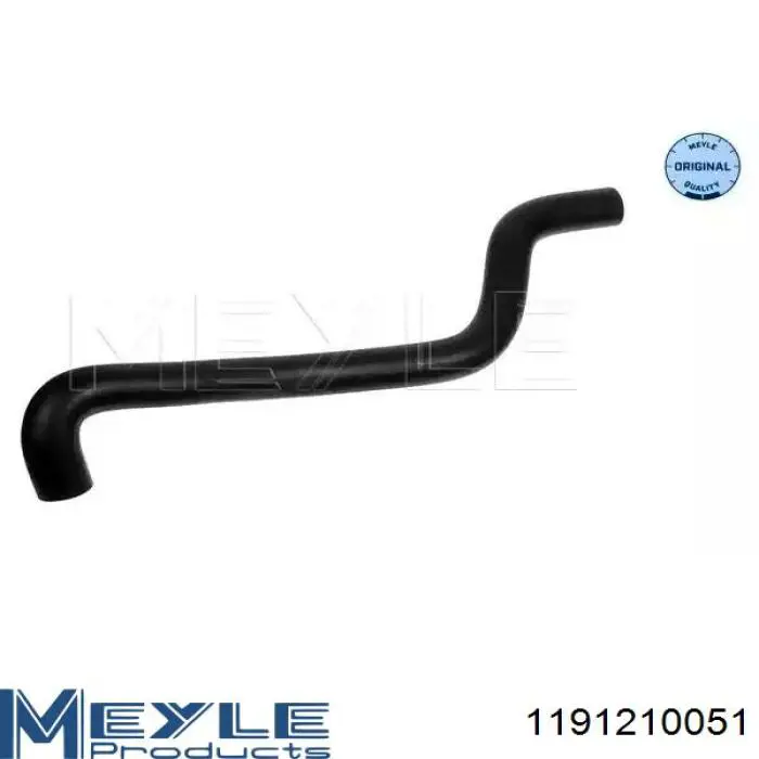Шланг розширювального бачка, нижній Meyle 1191210051 ціна, від 4.10 USD