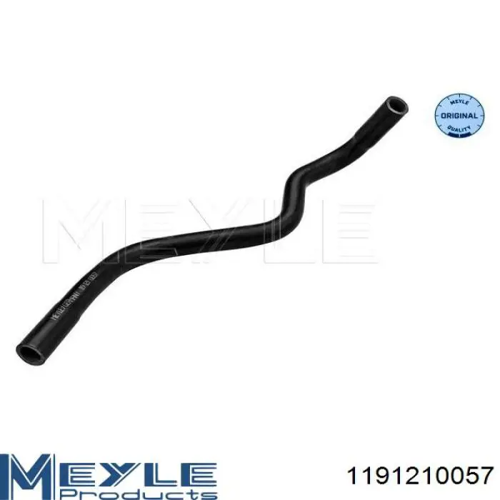 Шланг розширювального бачка, нижній Meyle 1191210057 ціна, від 4.36 USD
