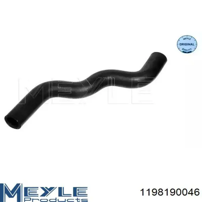 Шланг радіатора опалювача/пічки, обратка Meyle 1198190046 ціна, від 3.57 USD