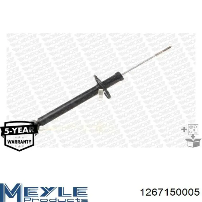Амортизатор задній Meyle 1267150005 ціна, від 29.02 USD