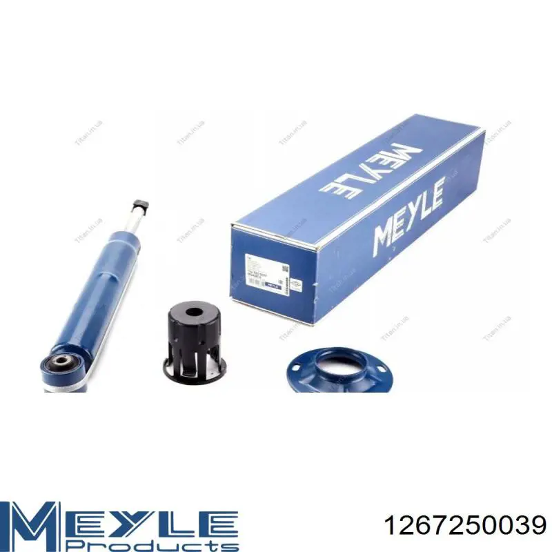 Амортизатор задній Meyle 1267250039 ціна, від 93.24 USD