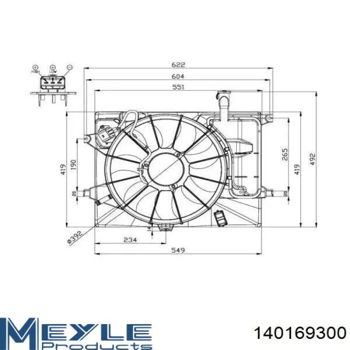 Антифріз 140169300 Meyle