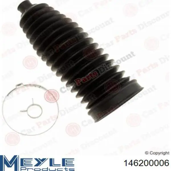 Пильник рульової рейки 146200006 Meyle