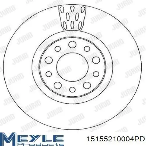 Купити 20366GLT5 Rotinger Ротор гальмівний
