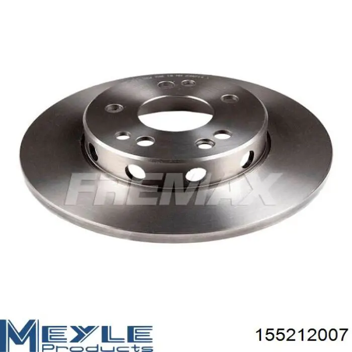 Диск переднього гальма Meyle 155212007 ціна, від 31.24 USD