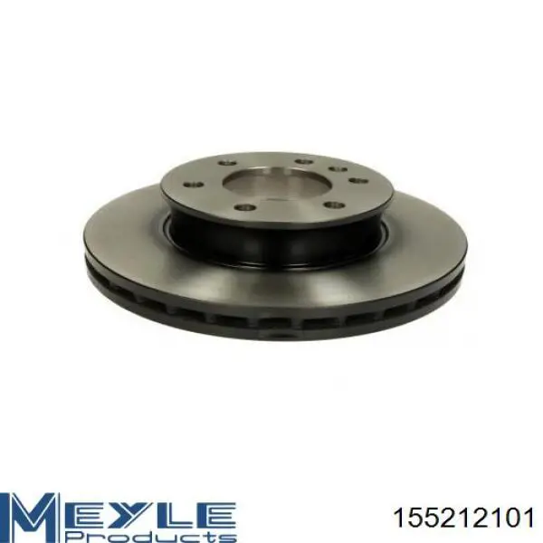 Диск переднього гальма Meyle 155212101 ціна, від 51.25 USD