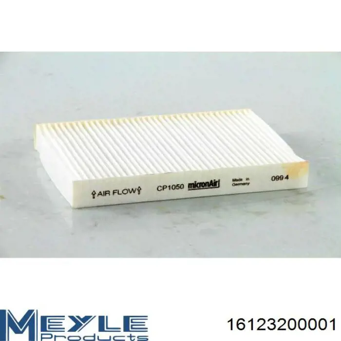Фільтр повітряний обігрівача Meyle 16123200001 ціна, від 3.52 USD