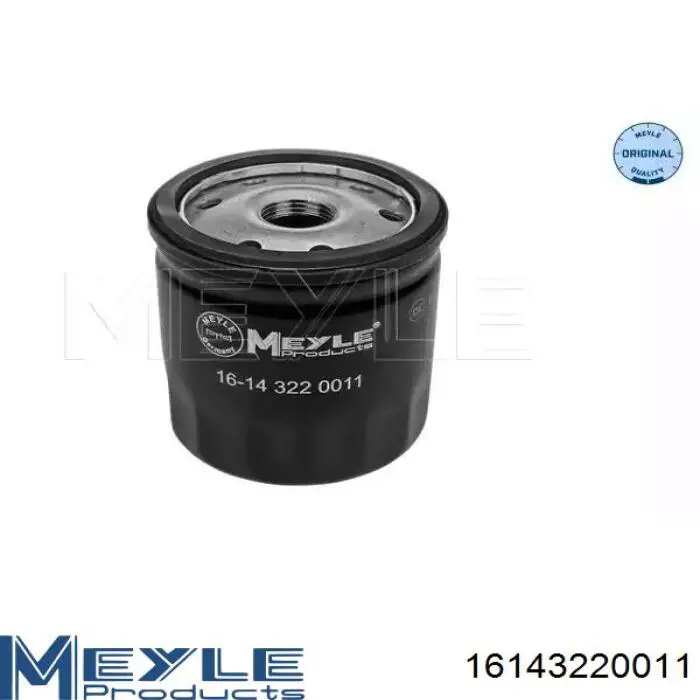 Масляний фільтр двигуна Meyle 16143220011 ціна, від 7.56 USD