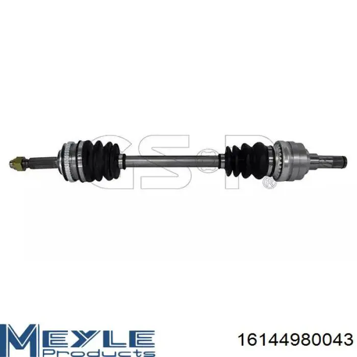 Купити 16144980043 Meyle Піввісь права