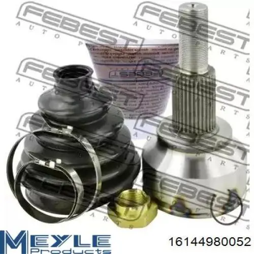 Піввісь передня, права Meyle 16144980052 ціна, від 78.14 USD