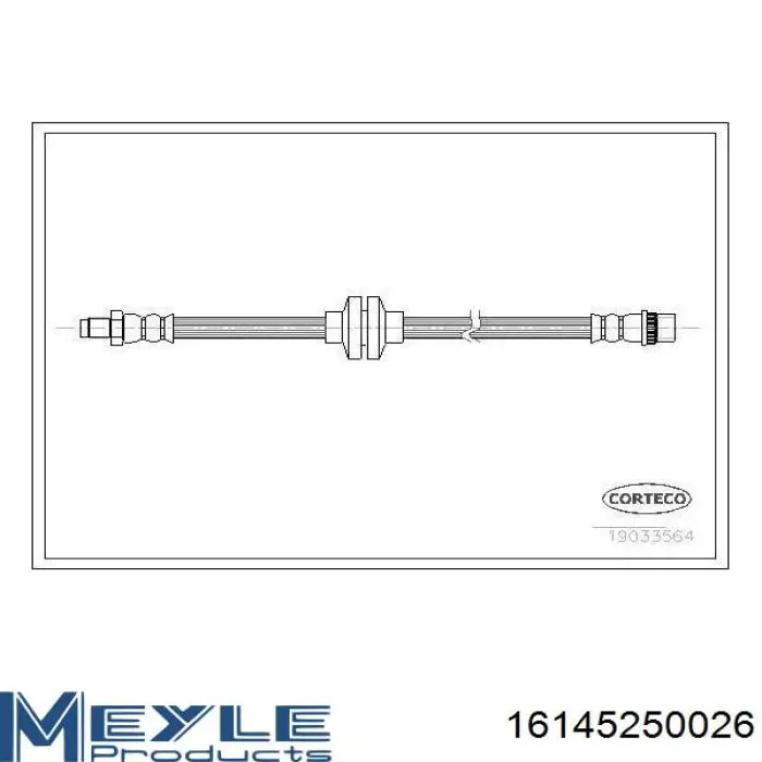 Шланг гальмівний передній Asam 77696 ціна, від 10.11 USD