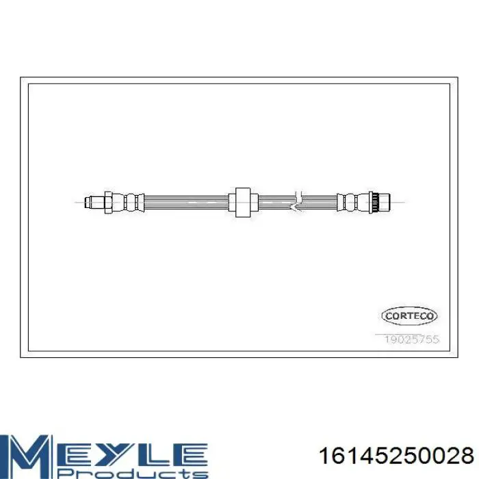 Купити 7700302387 Renault (RVI) Шланг гальмівний задній
