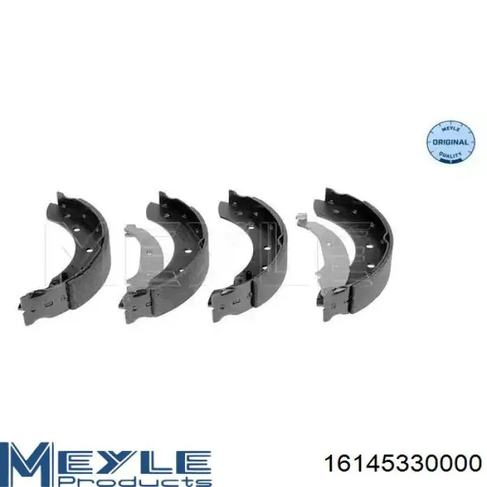 Купити 16145330000 Meyle Колодки гальмові задні, барабанні