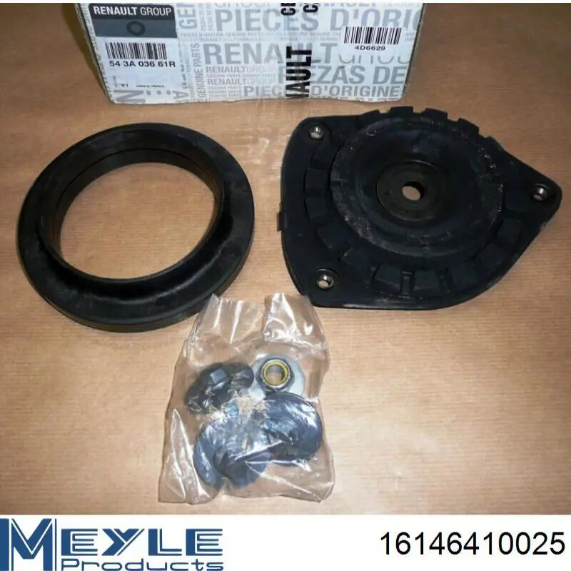 Подушка амортизатора переднього Renault (RVI) 543A03661R