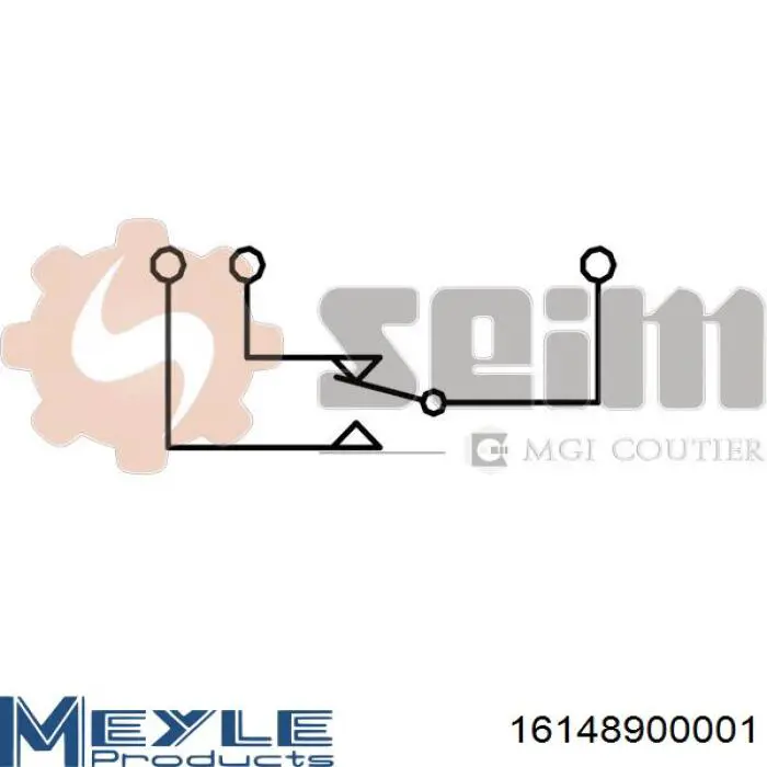 Жабка тормозу MR977584 GP