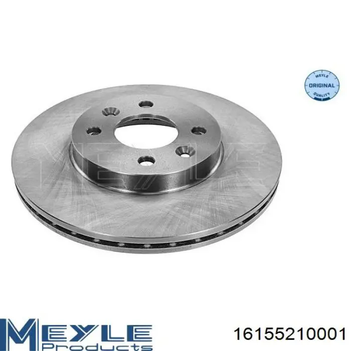 16155210001 Meyle диск гальмівний передній