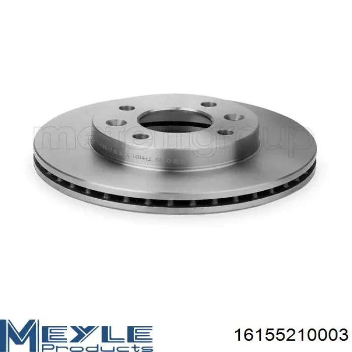 16155210003 Meyle диск гальмівний передній