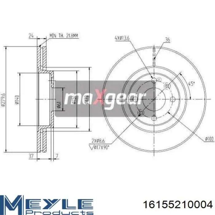 Купити 7700426389 Renault (RVI) Ротор гальмівний